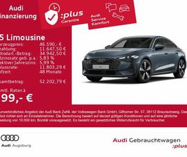 AUDI A5 LIMOUSINE TFSI S TRONIC 8-FACH BEREIFT