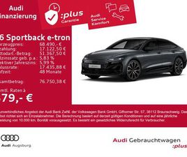 AUDI A6 SPORTBACK E-TRON EDITION ONE