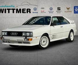 AUDI QUATTRO AUDI URQUATTRO 20V TURBO 220PS ORIGINAL H-KENNZEICHEN