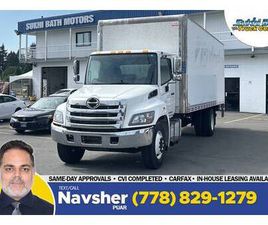 2020 HINO 338 24’ BOX + LIFTGATE + HYDRAULIC *SAFETY INSPECTED