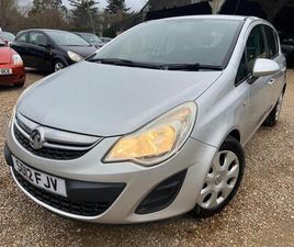 VAUXHALL CORSA 1.2 16V EXCLUSIV EASYTRONIC EURO 5 5DR (A/C)