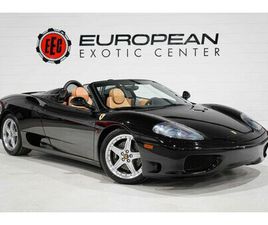 FERRARI 360 MODENA SPIDER USED 2004 FERRARI 360 SPIDER TAMPA FL 33614