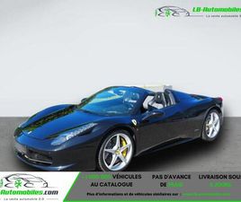 FERRARI 458 ITALIA SPIDER FERRARI 458 SPIDER 4.5 V8 570CH