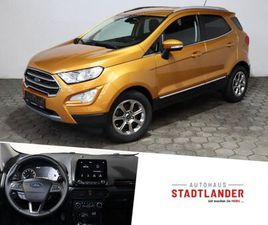 FORD ECOSPORT TITANIUM 1.0 ECOBOOST CARPLAY*AHK*B&O