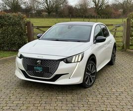 2021 PEUGEOT E-208 50KWH GT HATCHBACK 5DR ELECTRIC AUTO (136 PS) HATCHBACK ELECTRIC AUTOMATIC