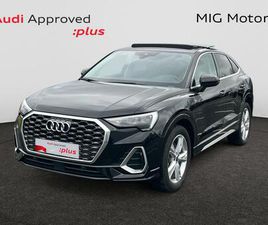 AUDI Q3 SPORTBACK PHEV AUDI Q3 SPORTBACK S LINE 45 TFSI E // PANO DAK // TREKHAAK // APP CONNECT // DODE HOEK WAARSCHUWING // ...