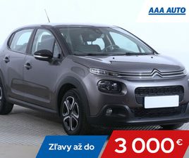 CITROEN C3 CITROEN C3 1.2 PURETECH, SR,2.MAJ, SERV.KNIHA, KLÍMA