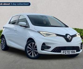 2020 RENAULT ZOE E I GT LINE RAPID CHARGE