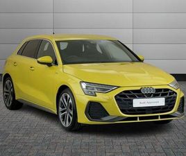 AUDI A3 35 TFSI S LINE 5DR S TRONIC