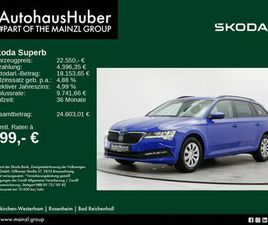 SKODA SUPERB WAGON COMBI 1.5 TSI DSG ACTIVE NAVI PDC VIRTUAL