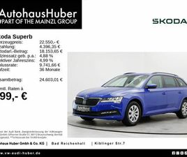 SKODA SUPERB COMBI SKODA SUPERB COMBI 1.5 TSI DSG ACTIVE NAVI PDC VIRTUAL