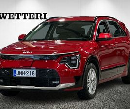 KIA E-NIRO KIA NIRO BUSINESS PREMIUM 64,8 KWH 204 HV - PIRTSAKKA VÄRI! / PERUUTUSKAMERA / PARKKITUTKAT / ISOFIX / HARMAN KARDON / APPLE CARPLAY & ANDROID AUTO / VETOKOOUKK