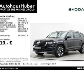 SKODA KODIAQ SKODA KODIAQ 2.0 TDI 4X4 DSG TOUR AHK PANO CANTON VIRT