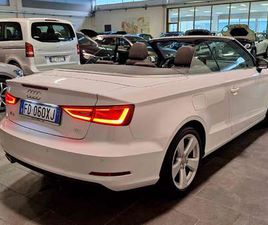 AUDI A3 CABRIO 2.0 TDI S-TRONIC CABRIOLET 150CV XENO+LED-GARANZIA