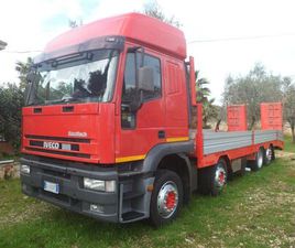 IVECO EUROTECH 440E42 PIANALE CON RAMPE 4 ASSI