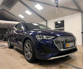 AUDI E-TRON E-TRON 55 AUDI E-TRON 55 S-LINE SPORTBACK QUATTRO VAN 5D