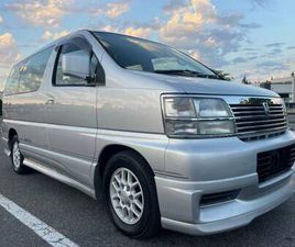 NISSAN ELGRAND 1998 NISSAN ELGRAND HIGHWAY STAR PART TIME 4X4 3.2 TURBO DIESEL VAN