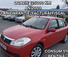 RENAULT SYMBOL OCAZIE 125000 KM UNIC PROPIETAR FACTURA 1 AN GARANTIE SIBIU