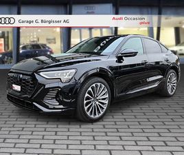 Q8 SPORTBACK 55 E-TRON S LINE QUATTRO MYTHOSSCHWARZ METALLIC