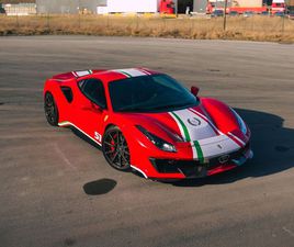 FERRARI 488 PISTA FULL CARBON OPTIONS/ FULL PPF/ LIFT SYSTEM