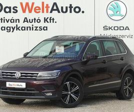 VOLKSWAGEN TIGUAN 2.0 TDI BMT SCR HIGHLINE 4MOTION DSG 126E.KM!