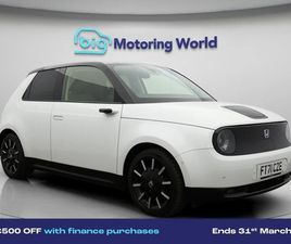 HONDA HONDA E 35.5KWH ADVANCE HATCHBACK 5DR ELECTRIC AUTO (17IN ALLOY) (154 PS) £500 TOWARDS YOUR FINANCE DEPO HATCHBACK 2022, 8557 MILES, £15200 - 33185373 - E