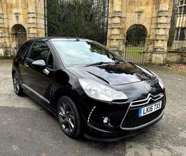 CITROEN DS3 CABRIO 1.2 PURETECH DSTYLE NAV CABRIOLET 2DR PETROL MANUAL EURO 6 (START/STOP) (110 PS)
