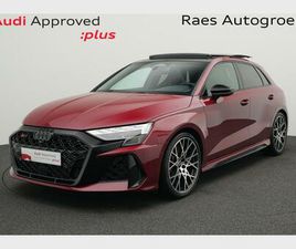 AUDI A3 SPORTBACK RS3 AUDI RS3 SPORTBACK -AUDI EXCLUSIVE- PIEMONT RED PERL. 294 KW S TRONIC