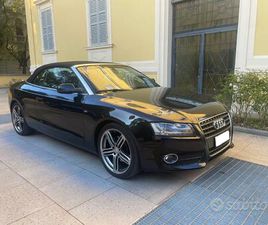 AUDI A5 CABRIO AUDI A5 CABRIO 2.0 TDI S-LINE UNICO PROPRIETARIO
