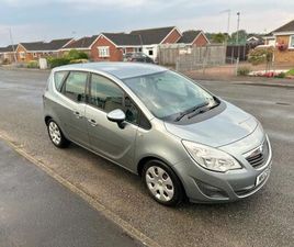 VAUXHALL, MERIVA, MPV, 2012, MANUAL, 1686 (CC), 5 DOORS