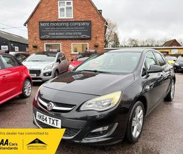 2015 VAUXHALL ASTRA 1.4 SRI VVT 16V (100PS) 1398CC
