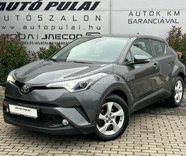 TOYOTA C-HR 1.2T ACTIVE (ÜLÉSFŰTÉSSEL) 125.E.KM MO-I KM-GARANCIA NAVIGÁCIÓ TEMPOMAT KAMERA SÁVTARTÓ ALUFELNI!