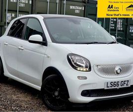 SMART FORFOUR 0.9T EDITION WHITE TWINAMIC EURO 6 (START/STOP) 5DR