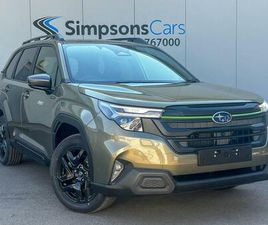 SUBARU FORESTER E-BOXER 2.0 I E-BOXER FIELD LINEARTRONIC 4WD EURO 6 (START/STOP) 5DR