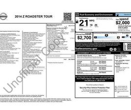 USED 2014 NISSAN 370Z TOURING