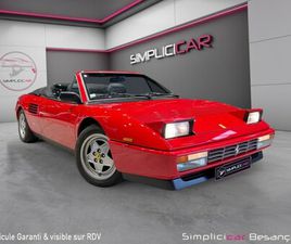 FERRARI MONDIAL T CAB V8 3.4L HISTORIQUE ENTRETIEN COMPLET