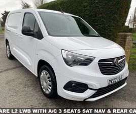 VAUXHALL COMBO 2023 VAUXHALL COMBO 1.5CDTI PRO 2300 (100PS)(EU6D) PRO L2H1