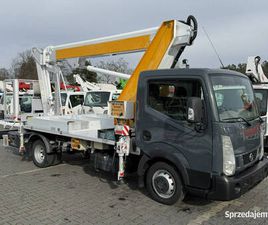 NISSAN CABSTAR NISSAN CABSTAR ZWYŻKA PODNOŚNIK KOSZOWY MULTITEL MJ 201 WYSOKOŚĆ PODNOSZEN… WIDEŁKI - SPRZEDAJEMY.PL