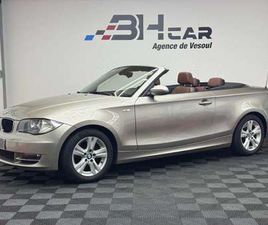 BMW SERIE 1 CABRIO 118 CABRIOLET 118I BVM6 LUXE - 143CV / SIÈGES CHAUFFANTS / RÉGULATEUR DE VITESSE