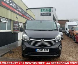 2018 VAUXHALL VIVARO 1.6CDTI 2900 L2H1 LIMITED EDITION NAV (125PS)(EU6) ECOTEC PANEL