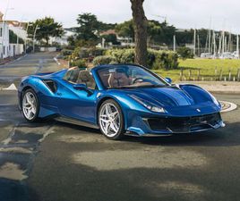 FERRARI 488 PISTA SPIDER/ BLU NART/ ALCANTARA/FULL CARBON