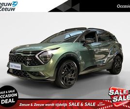 KIA SPORTAGE 1.6 T-GDI PLUG-IN HYBRID AWD GT-PLUSLINE | BLACK PACK| TREKHAAK AFNEEMBAAR + 13-POLIGE STEKKER | ALL-SEASONBANDEN | SCHUIF / KANTELDAK| APPLE CARPL