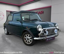 ROVER MINI ROVER MINI BALMORAL VEHICULE DE COLLECTION TOIT OUVRANT ELECTRIQUE MOTEUR INJECTION GARANTIE 12 MOIS