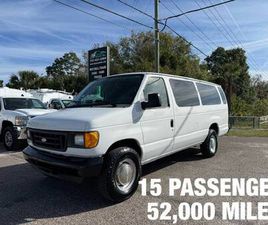 FORD E350 2006 FORD E350 15 PASSENGER VAN V8 5.4 L WITH ONLY 52,000 MILES