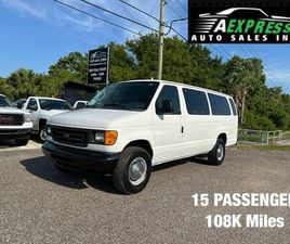 FORD E350 2006 FORD E350 V8 5.4 L 15 PASSENGER VAN ONE OWNER 108K MILES
