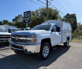 2015 CHEVROLET SILVERADO 3500HD V8 6.0L ENCLOSED SERVICE UTILITY TRUCK