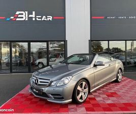 MERCEDES CLASSE E CABRIOLET E 200 MERCEDES CLASSE E 200 CABRIOLET 1.8I 185 7G-TRONIC FASCINATION