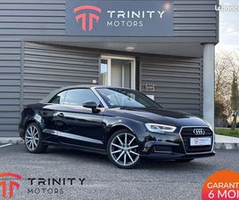 AUDI A3 CABRIOLET 1.4 TFSI 115CH DESIGN LUXE + ENTRETIEN A JOUR + CARPLAY + CROCHET D'ATTELAGE + ...