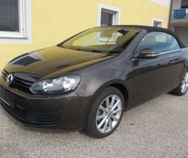 VW GOLF CABRIO BMT 1,6 TDI DPF