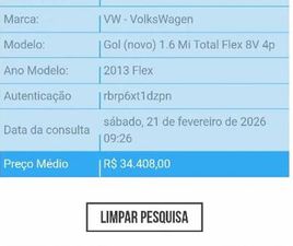 VOLKSWAGEN GOL GERAÇÃO VI 1.6 8V MI TOTAL FLEX MEC. 4P 2013
